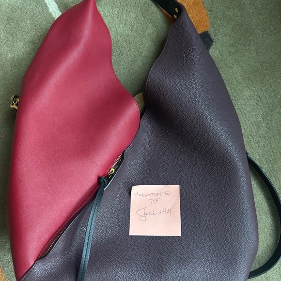 LOEWE Bi-Colour Sling Hobo - SOLD - Picture 12 of 12